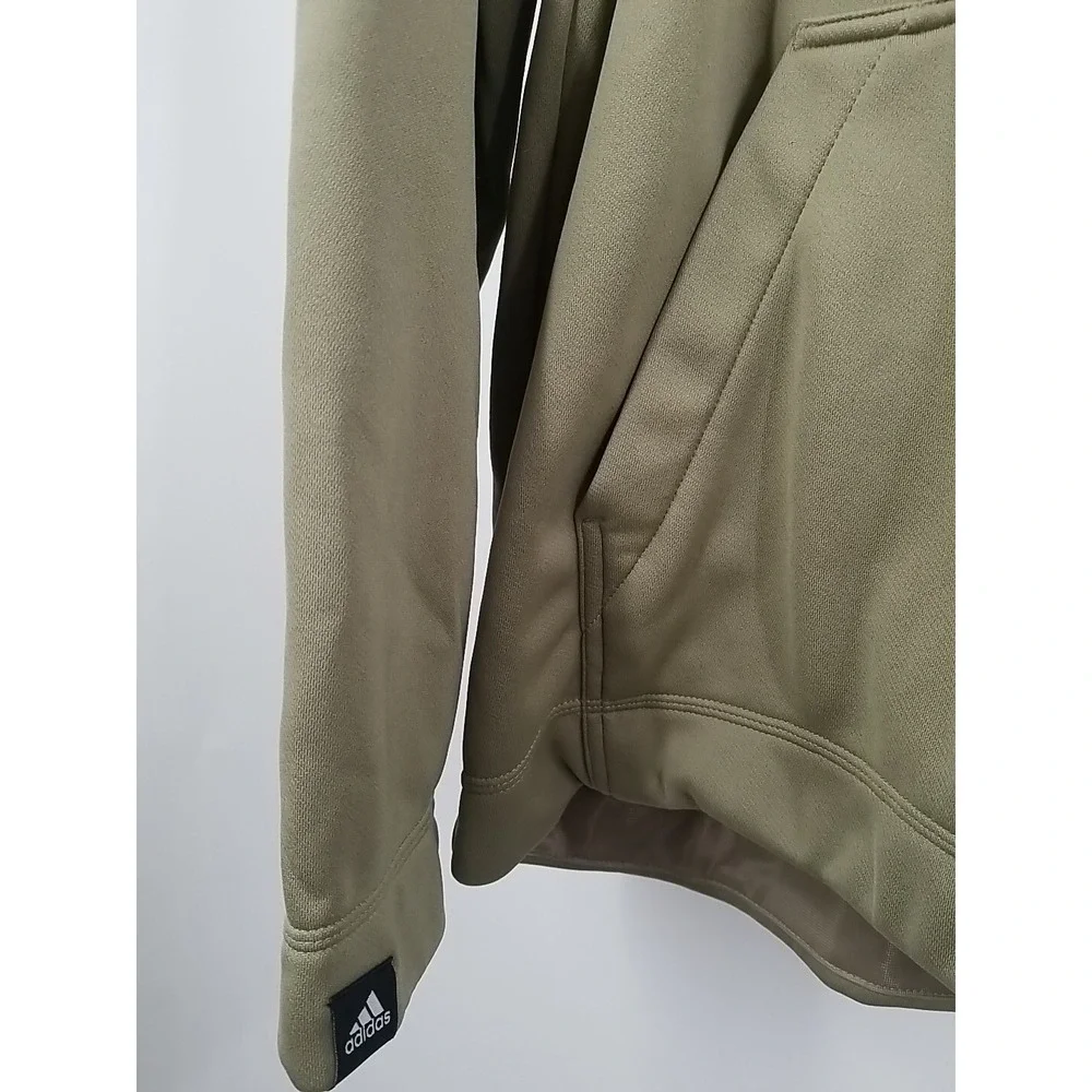 Adidas Hoodie Men's XL‎ Pullover Green Aeroready